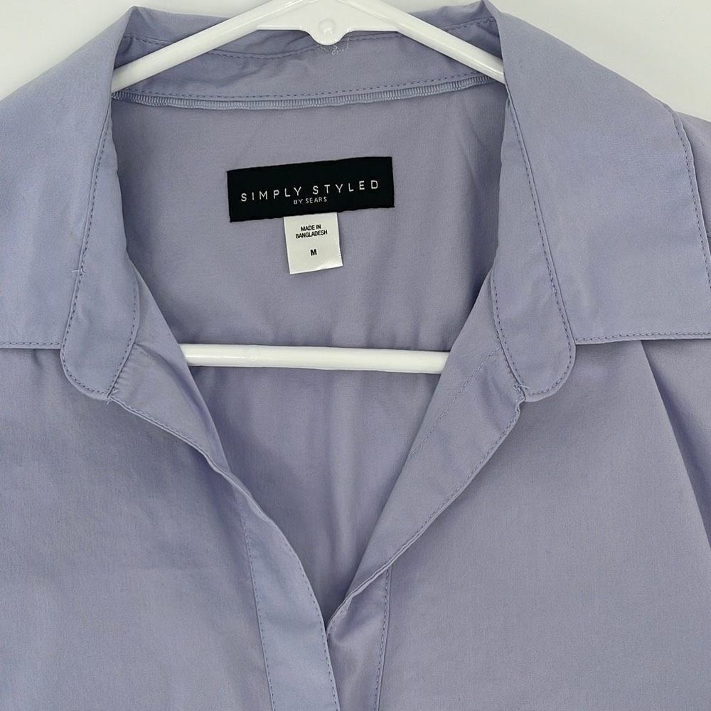Simply Styled By Sears Button Up Collared Shirts … - image 5